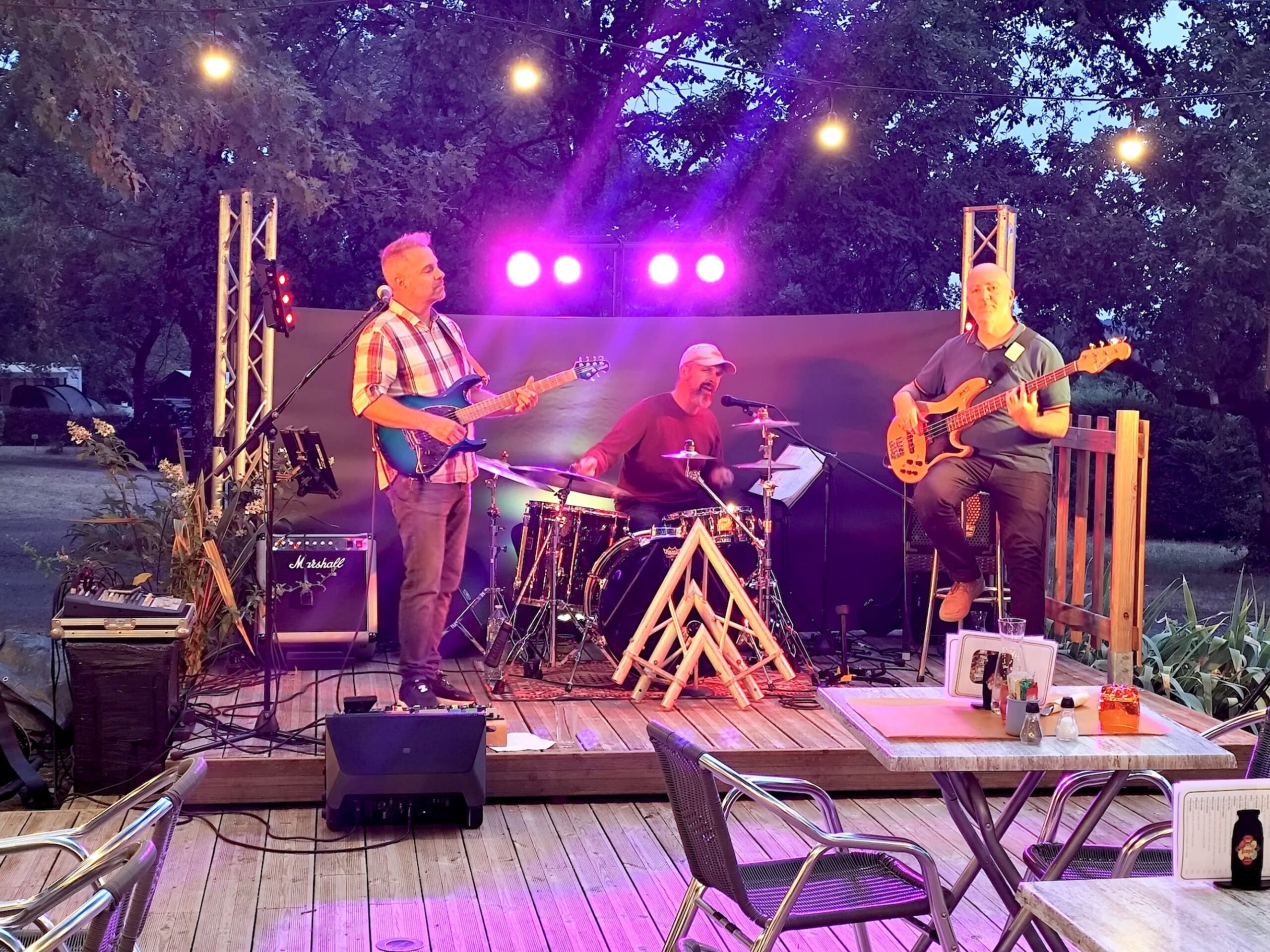 concert camping le daguet