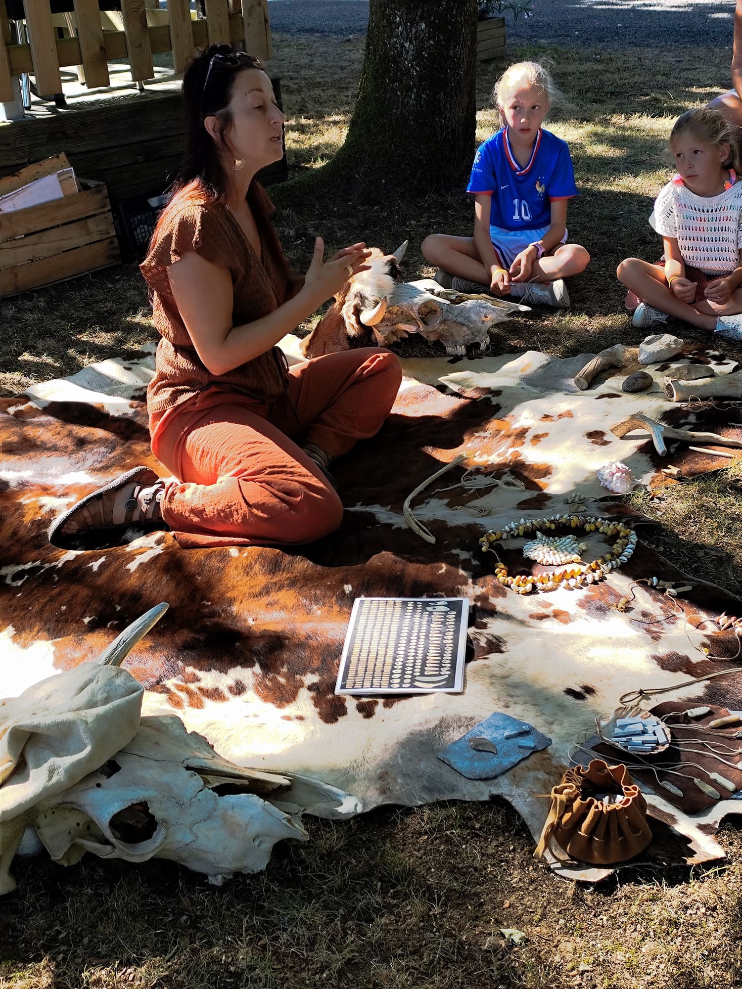 animations le daguet enfants préhistoire