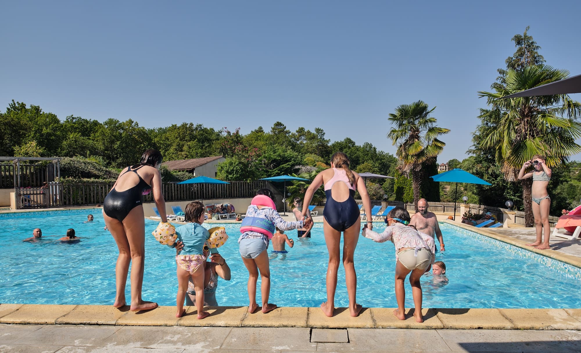 camping le daguet la piscine enfants 2