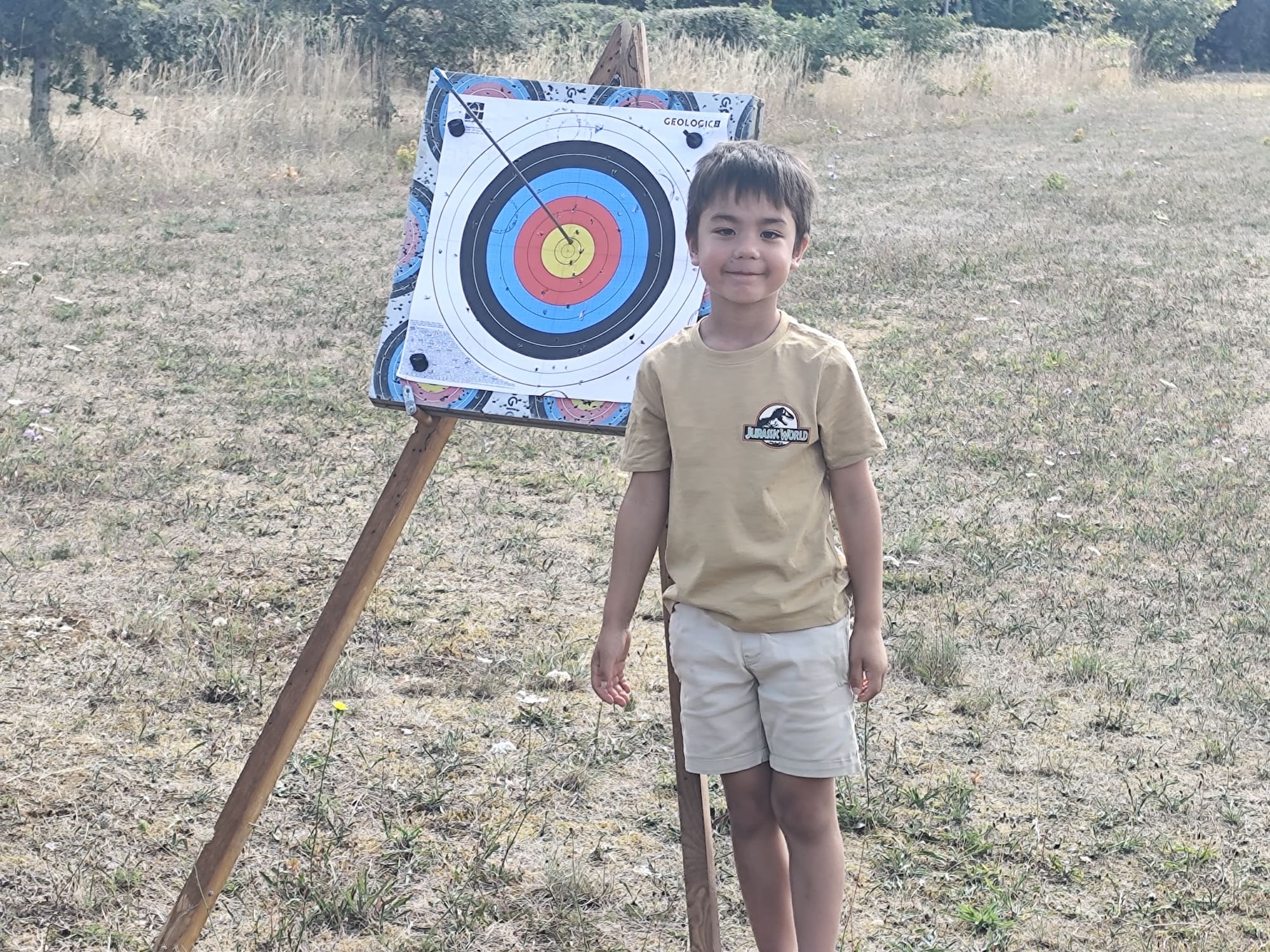 camping le daguet archery for children